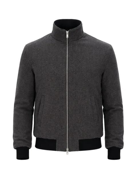 zip-up bomber jacket by TOMBOLINI
