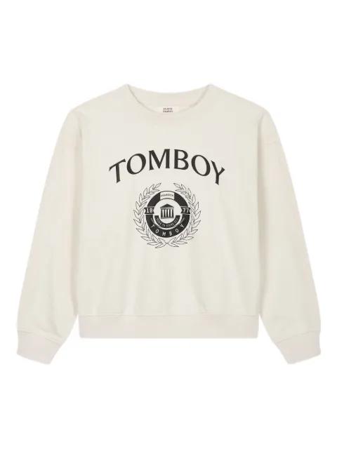 University cotton sweatshirt by TOMBOY