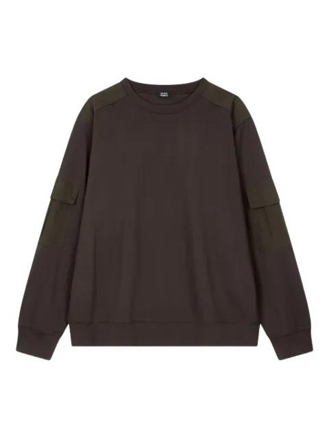 arm-pocket long-sleeves T-shirt by TOMBOY