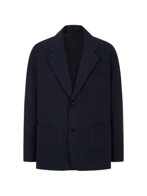 button patch pocket jacket by TOMBOY