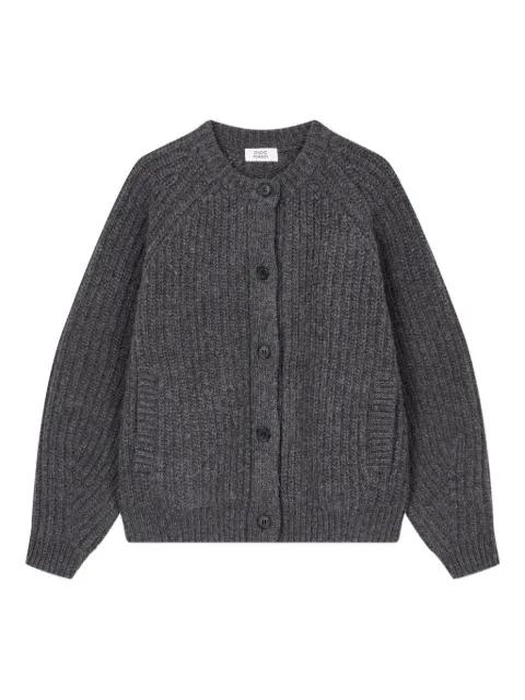button wool cardigan by TOMBOY