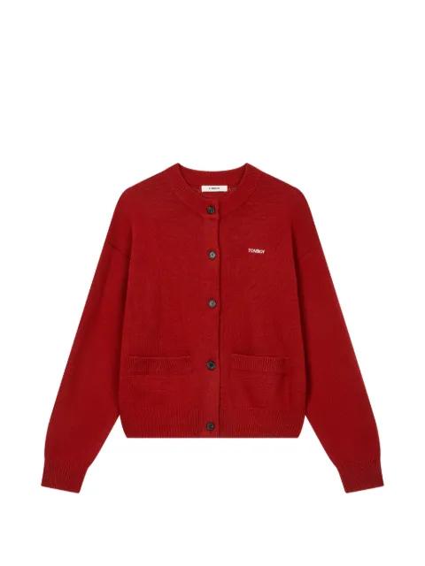 buttoned cardigan by TOMBOY