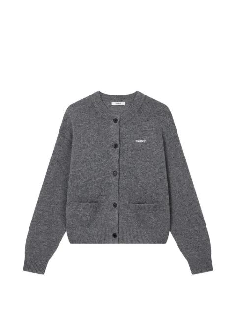 buttoned cardigan by TOMBOY