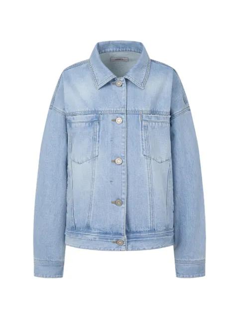 buttoned denim jacket by TOMBOY
