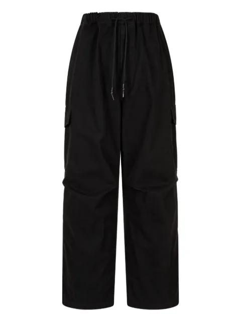 cargo pocket drawstring pants by TOMBOY