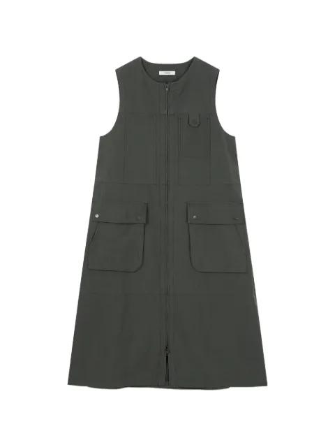 cargo-pocket sleeveless dress by TOMBOY