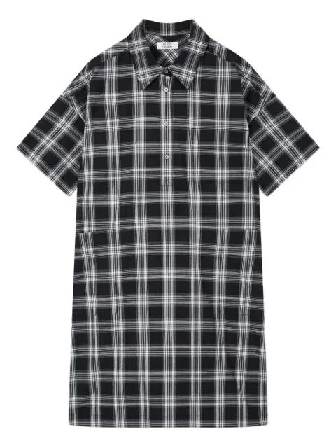 checked seersucker dress by TOMBOY