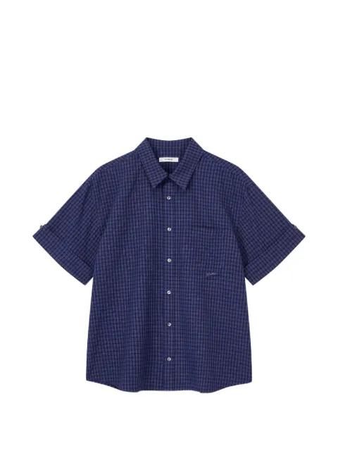 checkered short-sleeve shirt by TOMBOY
