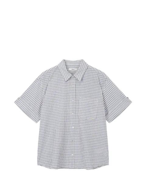 checkered short-sleeve shirt by TOMBOY