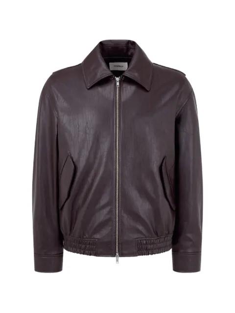 collared bomber jacket by TOMBOY