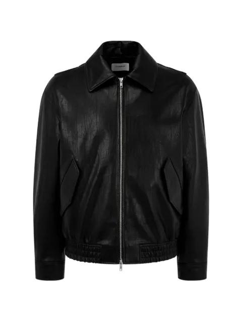 collared bomber jacket by TOMBOY