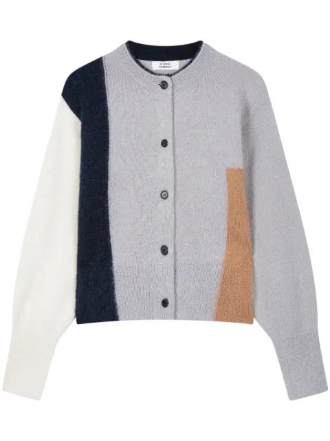 colour-block cardigan by TOMBOY