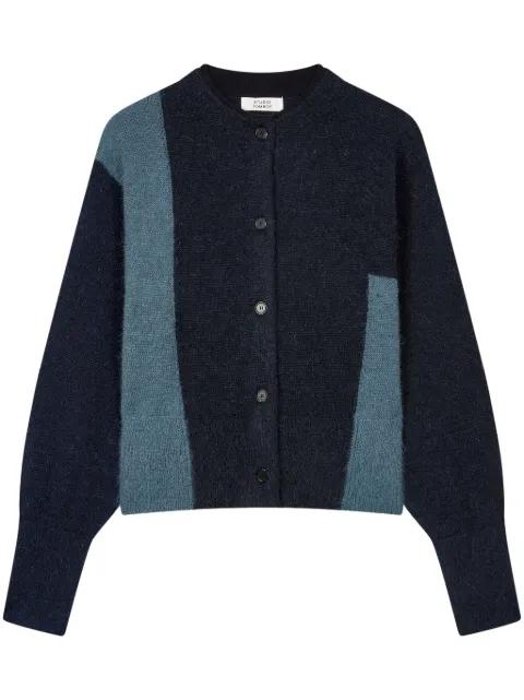 colour-block cardigan by TOMBOY