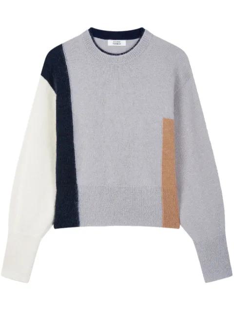 colour-block sweater by TOMBOY