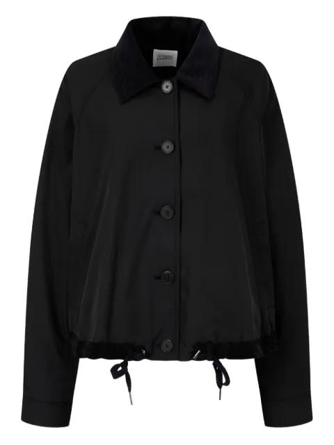 corduroy-collar bomber jacket by TOMBOY