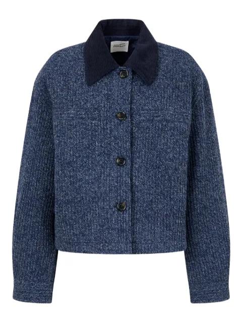 corduroy-collar jacket by TOMBOY