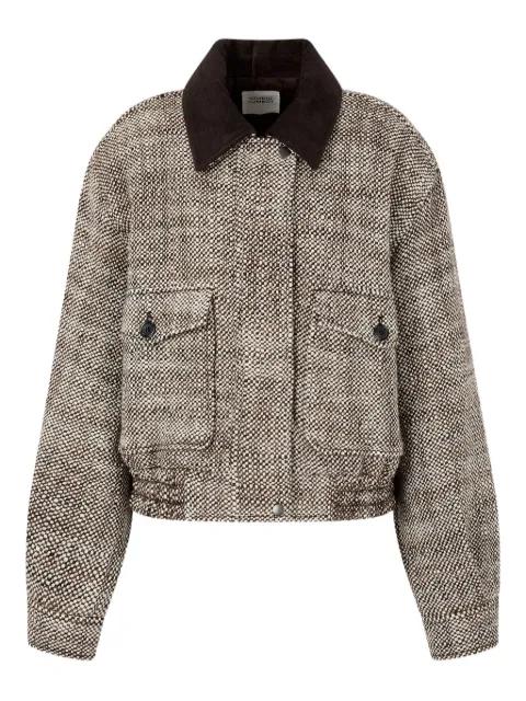 corduroy-collar jacket by TOMBOY