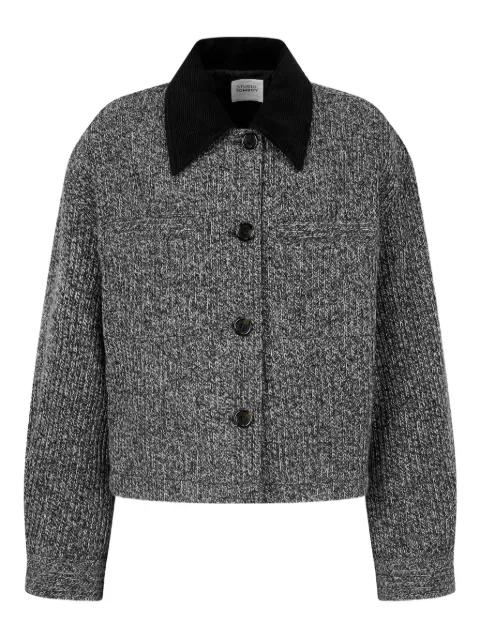 corduroy-collar jacket by TOMBOY