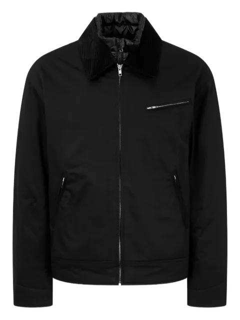 corduroy-collar padded jacket by TOMBOY