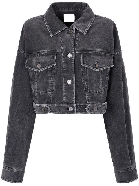 corduroy cropped jacket by TOMBOY