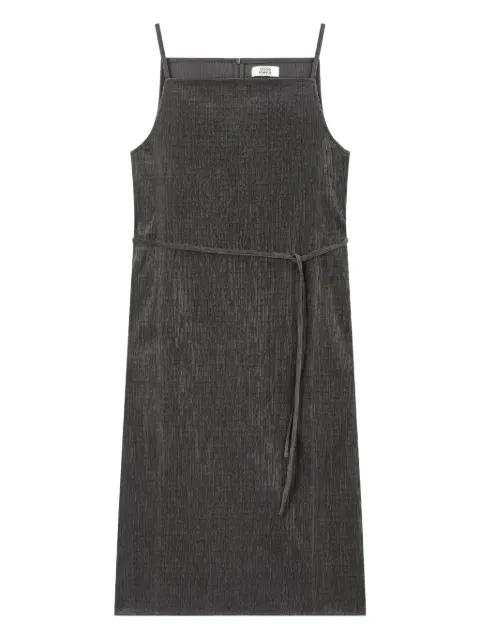 corduroy spaghetti-strap mini dress by TOMBOY