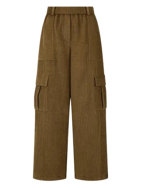 corduroy texture  trousers by TOMBOY