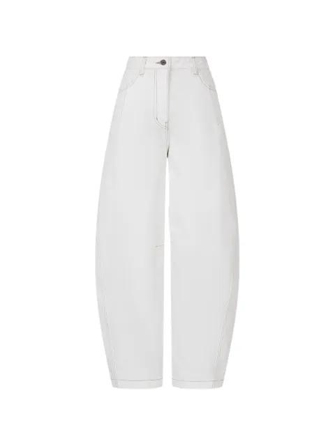 curved-leg trousers by TOMBOY