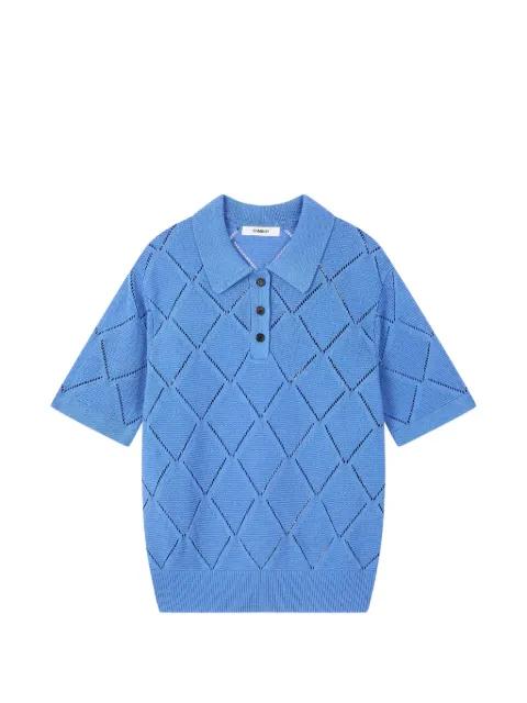 diamond jacquard knit by TOMBOY