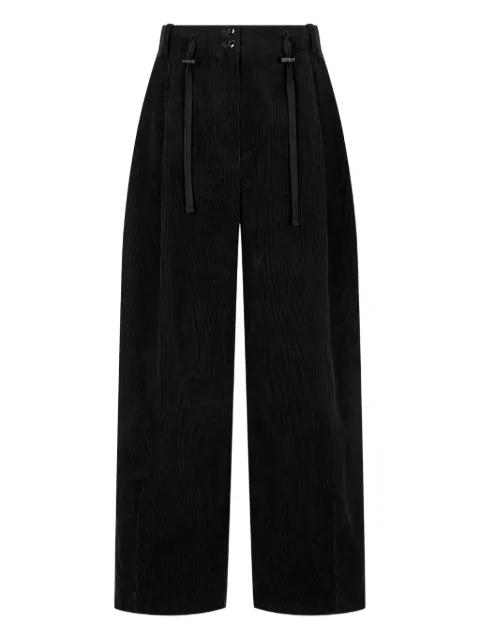 drawstring corduroy trousers by TOMBOY