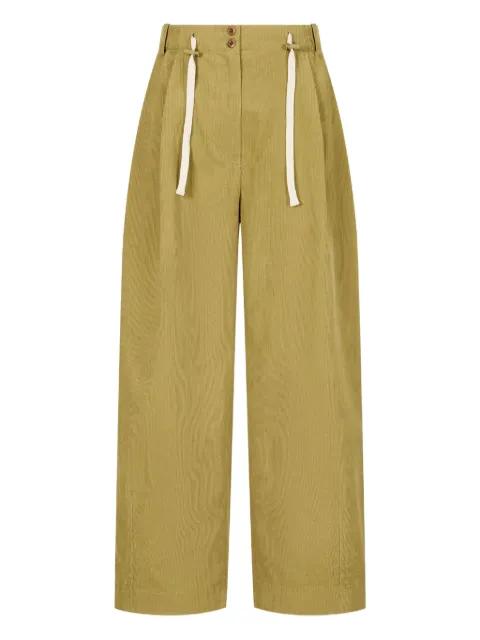 drawstring corduroy trousers by TOMBOY