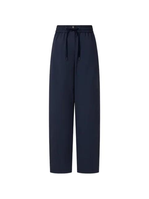 drawstring elasticated-waist trousers by TOMBOY