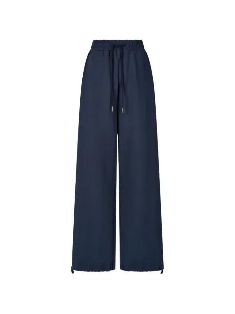 drawstring elasticated-waistband trousers by TOMBOY