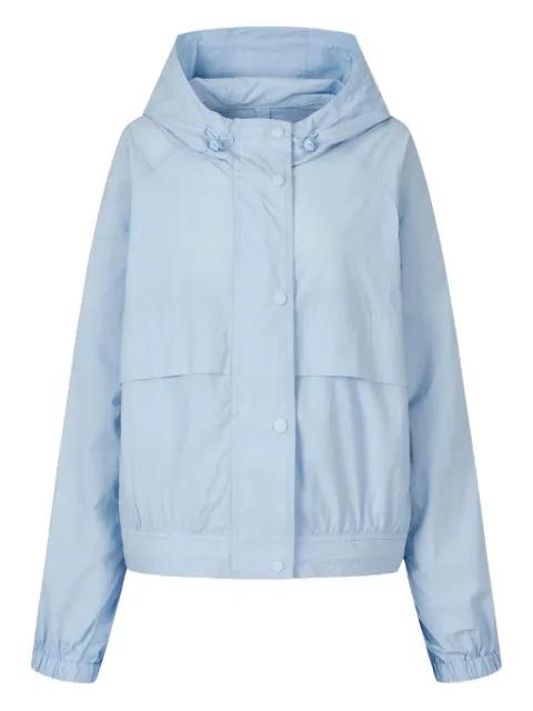 drawstring-hoodied jacket by TOMBOY