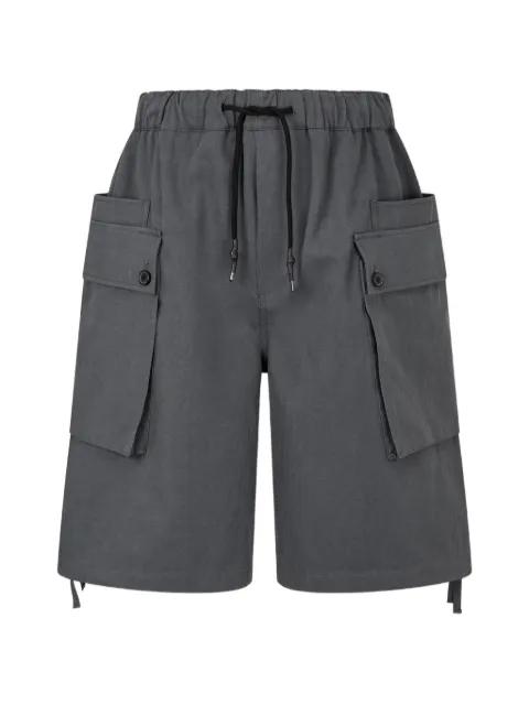 drawstring-waist cargo shorts by TOMBOY