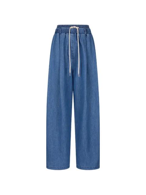 drawstring-waist jeans by TOMBOY