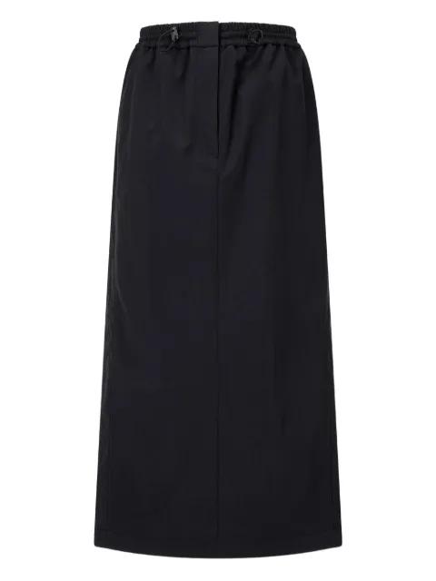elasticated-waist midi skirt by TOMBOY