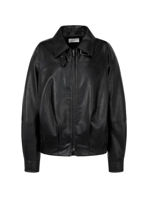 faux-leather jacket by TOMBOY