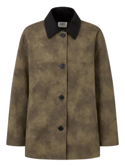 faux-suede jacket by TOMBOY