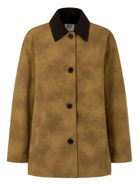 faux-suede jacket by TOMBOY