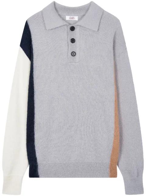 fine-knit polo shirt by TOMBOY
