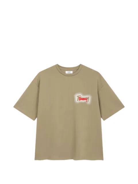 graffiti-logo T-shirt by TOMBOY