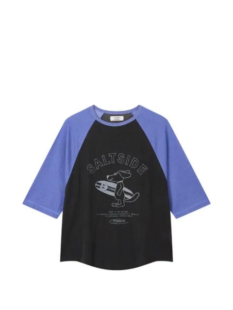 graphic-print T-shirt by TOMBOY