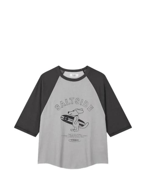 graphic-print T-shirt by TOMBOY