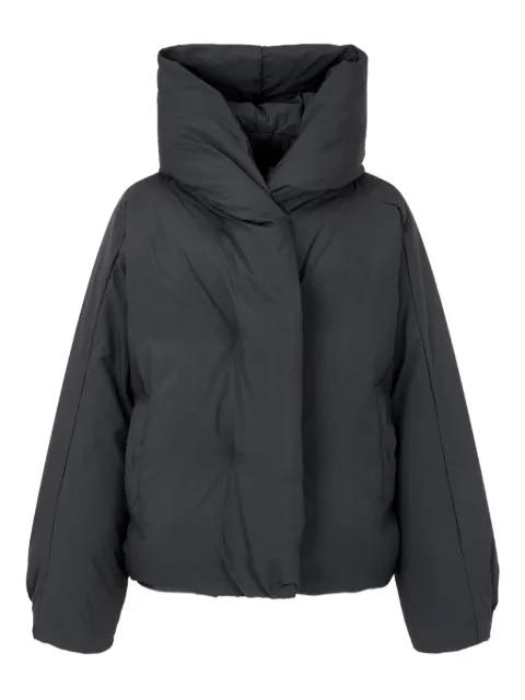 high-neck down puffer jacket by TOMBOY