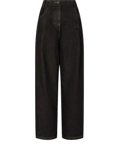 high-rise jeans by TOMBOY