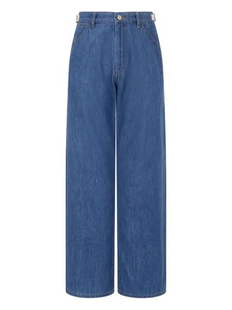 high-rise jeans by TOMBOY