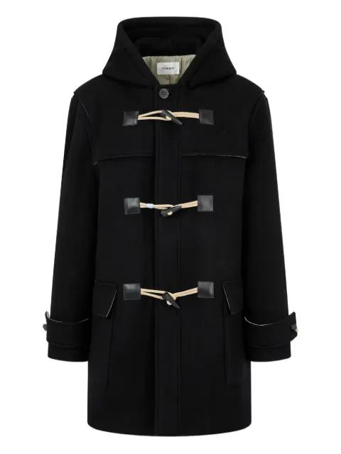 hoodied duffle coat by TOMBOY