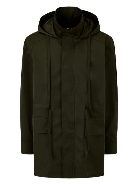 hoodied utility coat by TOMBOY
