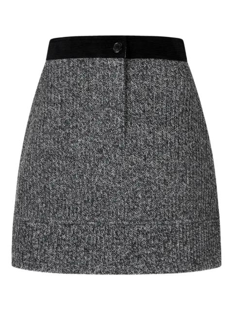 knitted mini skirt by TOMBOY