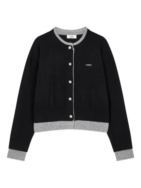 layered cardigan by TOMBOY